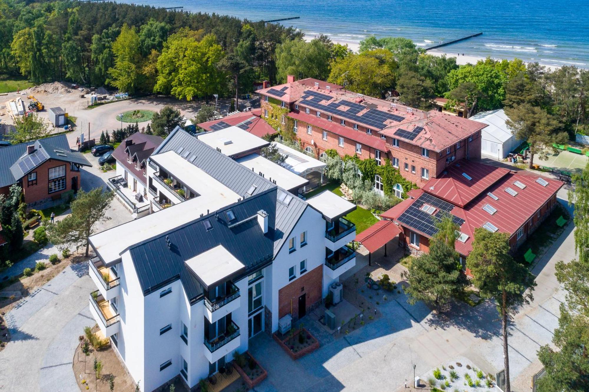 Apartamenty Przy Plazy Z Basenem Z Podgrzewana Woda I Mini Spa - Osrodek Kolonijno-Wczasowy Mewa Niechorze Eksteriør billede