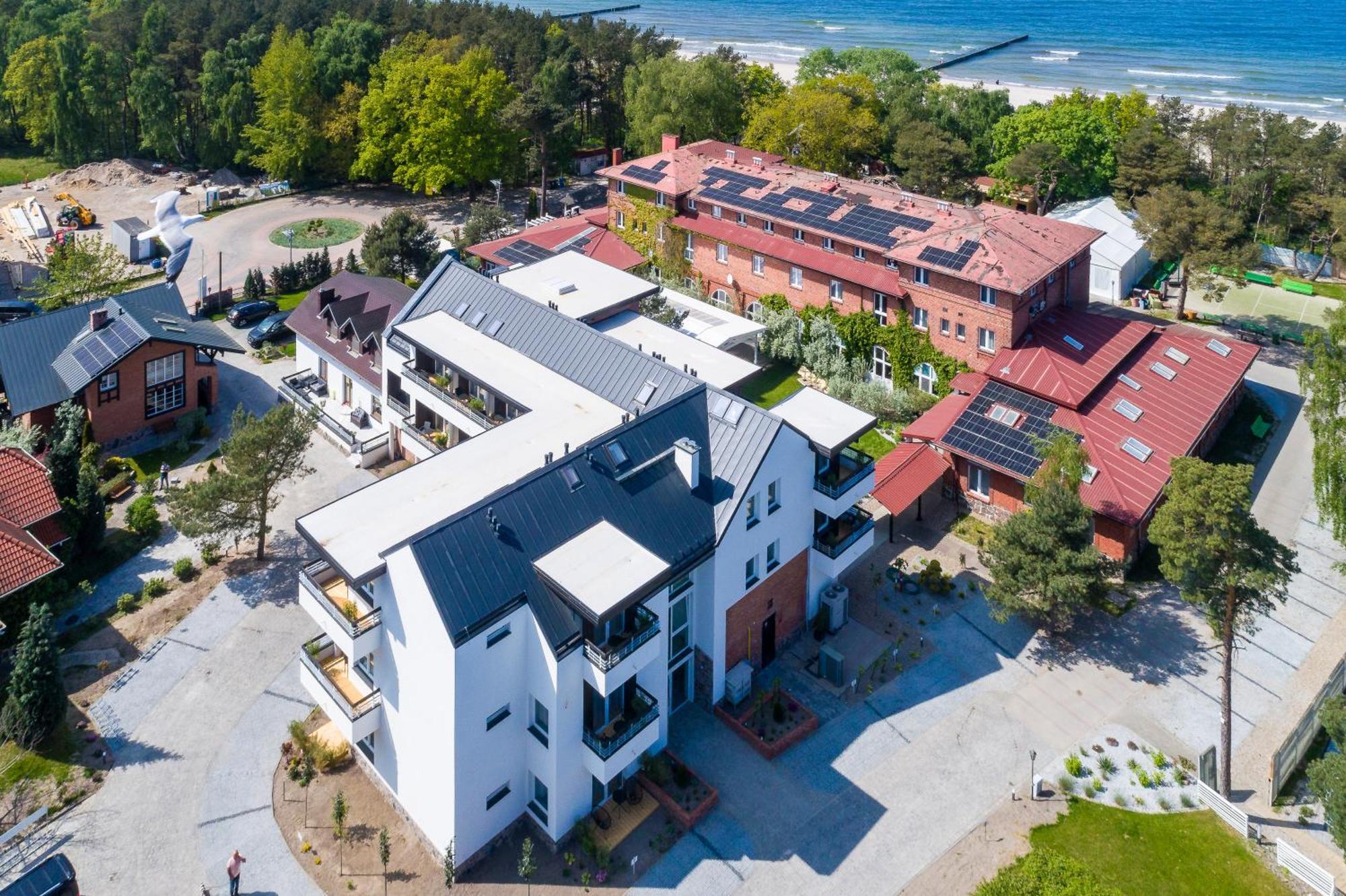 Apartamenty Przy Plazy Z Basenem Z Podgrzewana Woda I Mini Spa - Osrodek Kolonijno-Wczasowy Mewa Niechorze Eksteriør billede